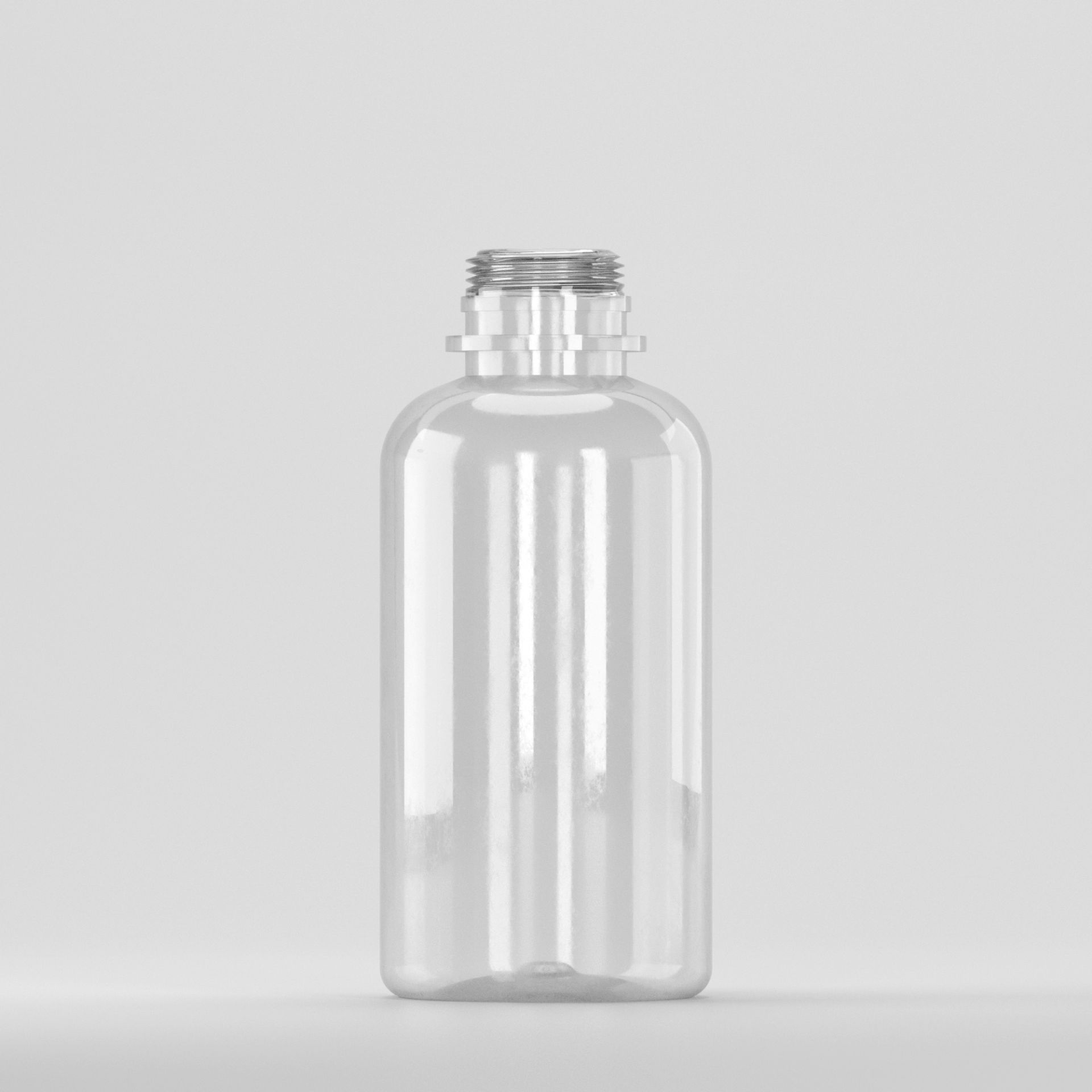 Flacon PET 200ml,Transparent-Filet 28mm-fara capac