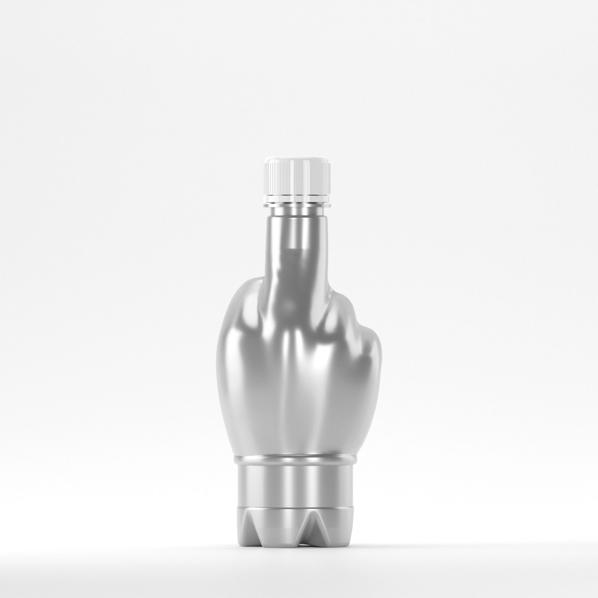 Flacon PET 370 ml Gri – 27 grame – Filet 28mm – PCO 1810 (cu capac)