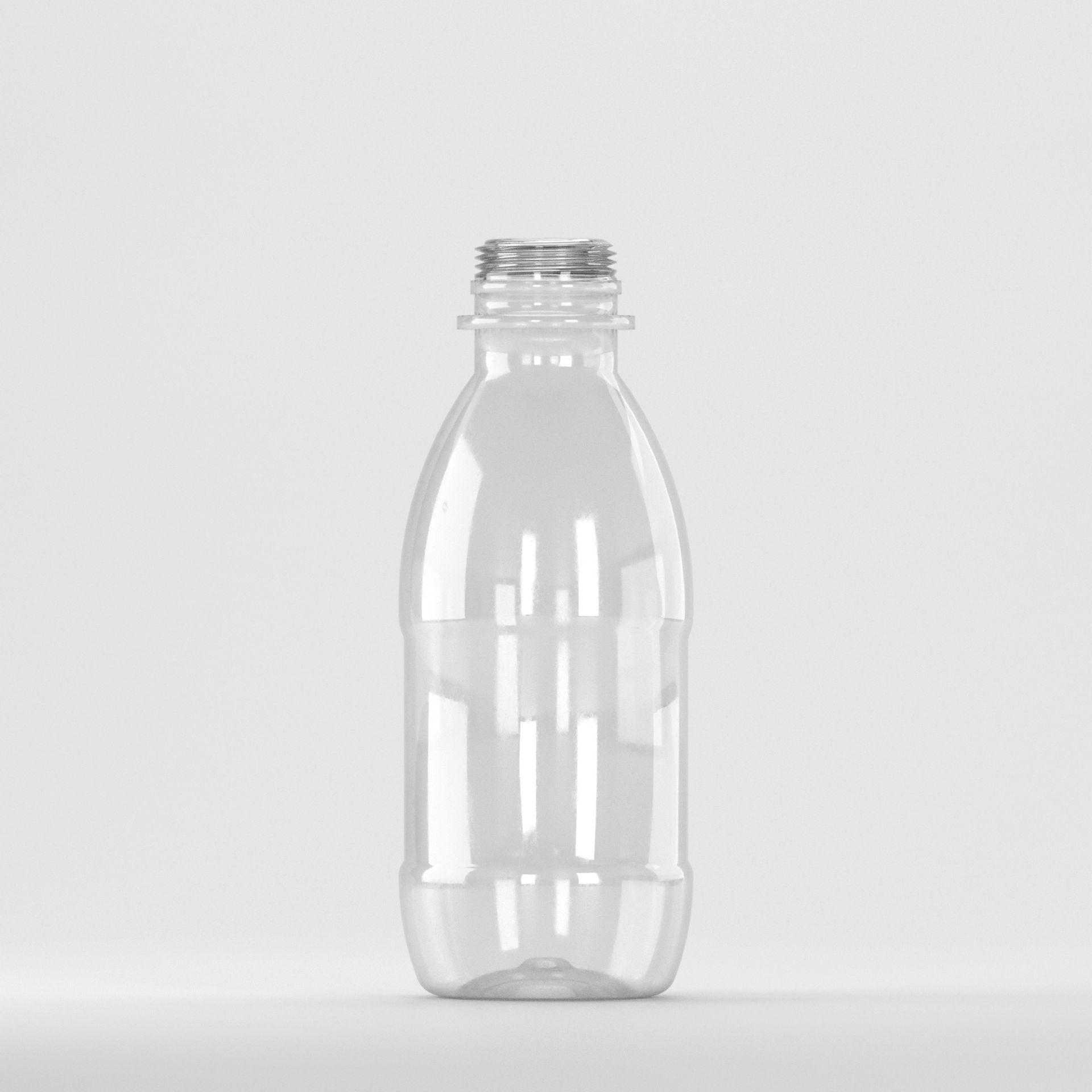 Flacon PET 250ml-filet 28mm-fara capac